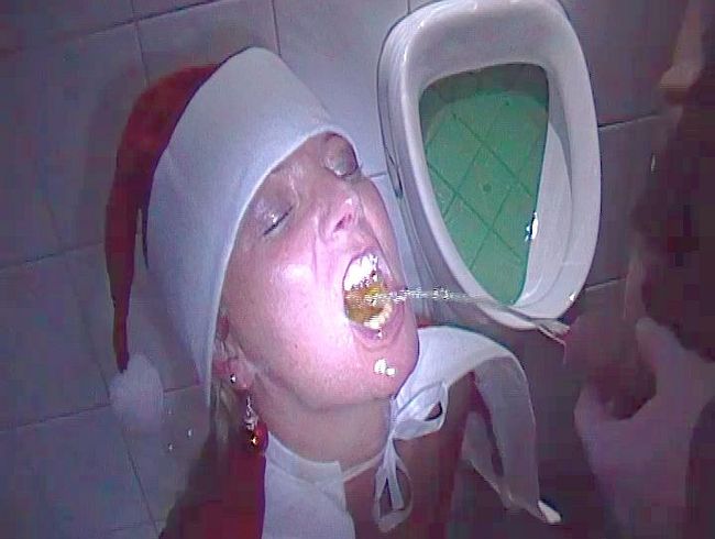 Santa Rosella enleert die Säcke
