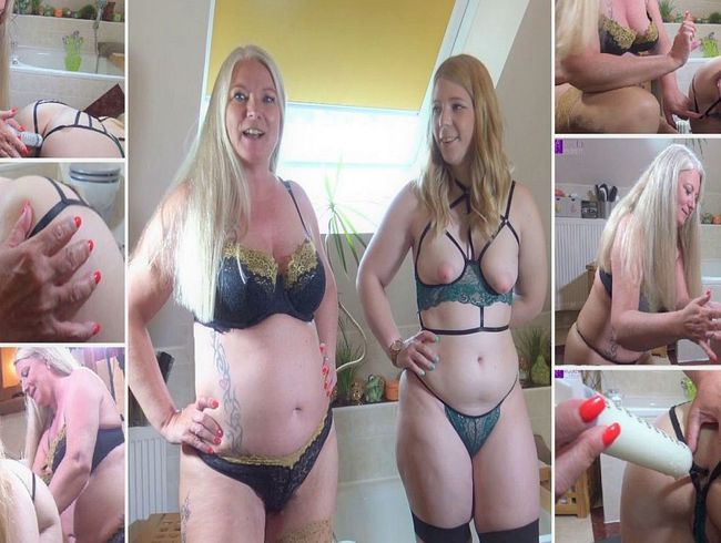 Teeny-Einlauf und Milf-Einlauf für ein Skalvenmaul! Teil 1